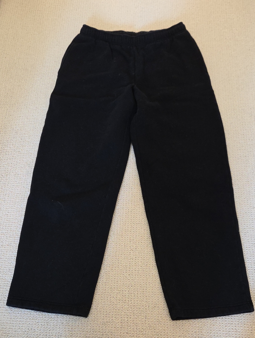 Aritzia Black Women's Casual Elastic-Waist Joggers
